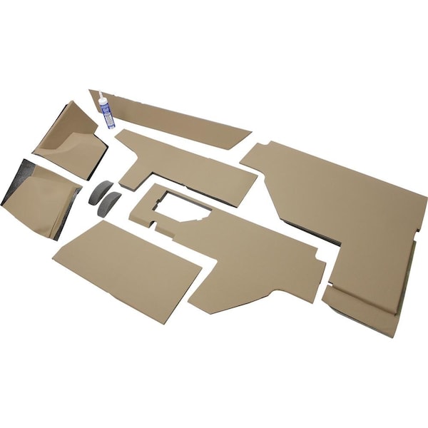 Aftermarket AMSS20009 Qwik Fit Lower Cab Kit, Tan AMSS20009-ABL - main